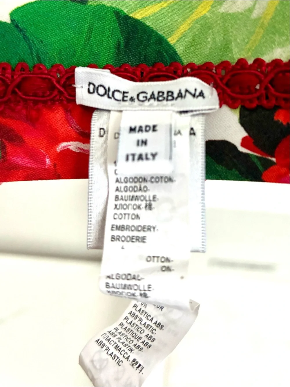 NWT NIB Dolce & Gabbana floral headband